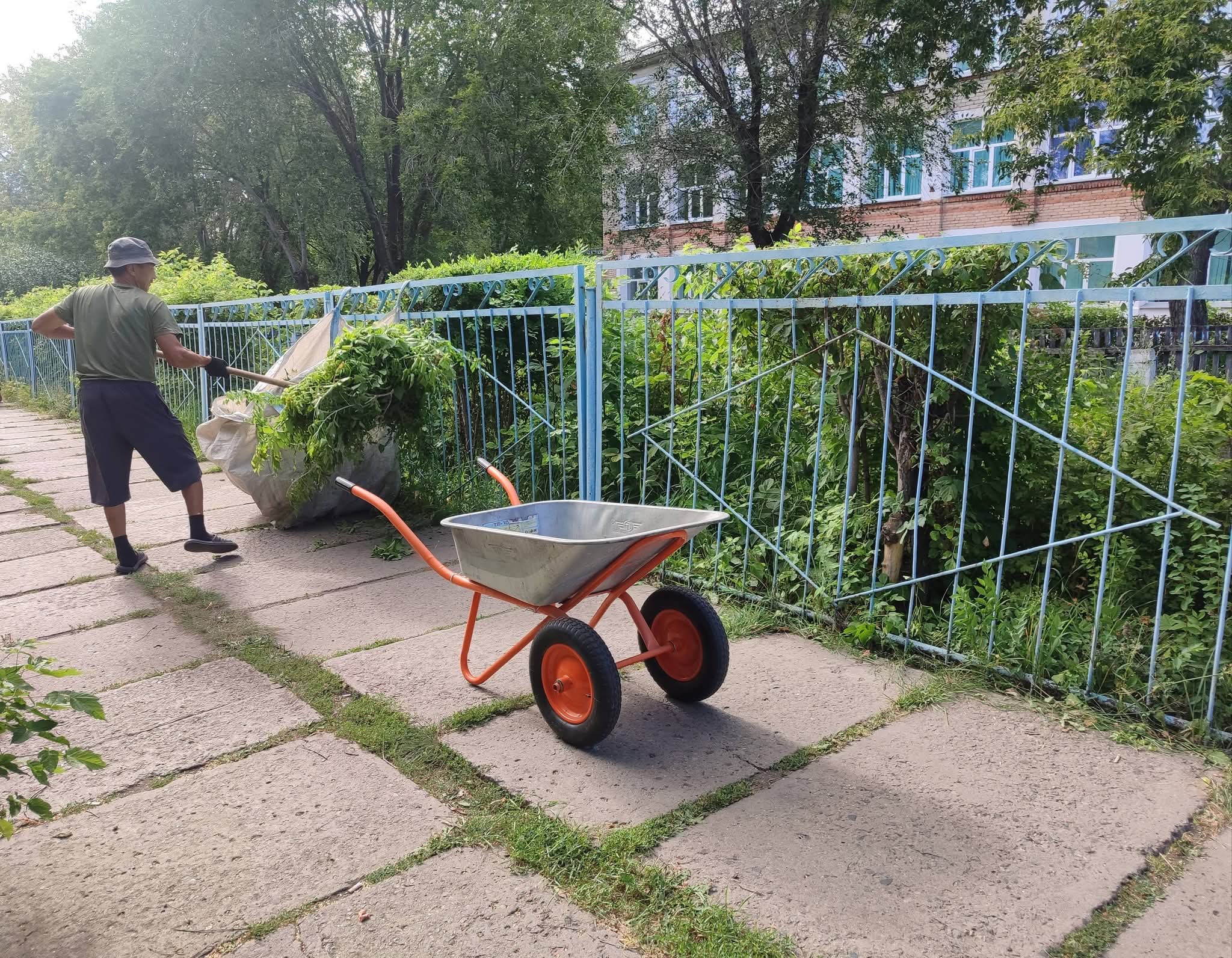 В селе Благовещенка проведена экологическая акции «Таза Казахстан»