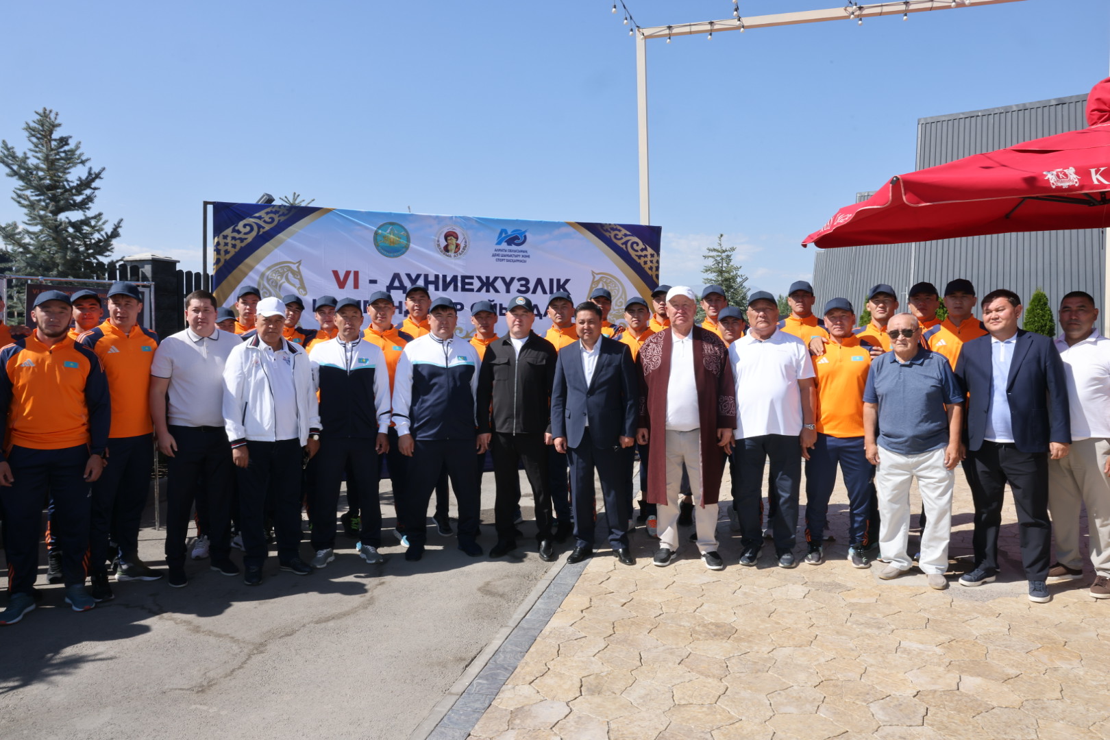Алматы облысы VI Дүниежүзілік көшпенділер ойындарына қатысатын Ұлттық құрамадағы көкпаршыларды додаға шығарып салды