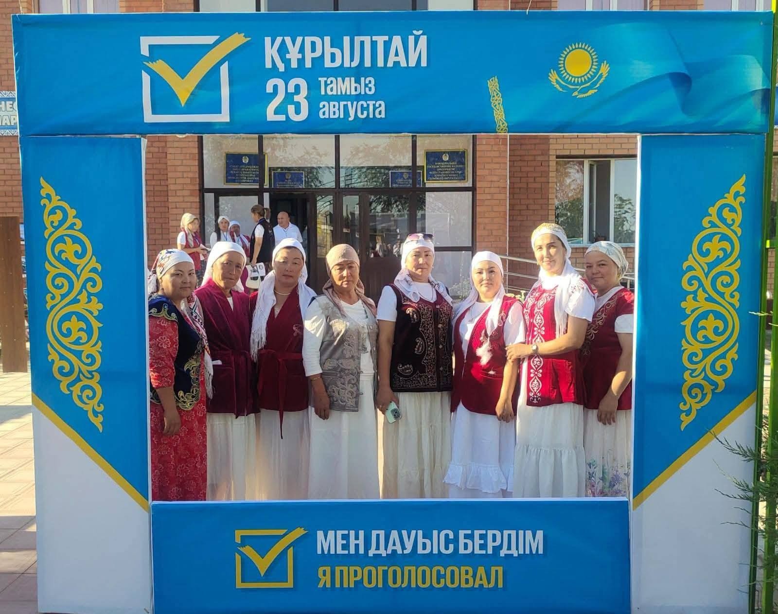 Ауылдық округтерде сайлау белсенді өтуде