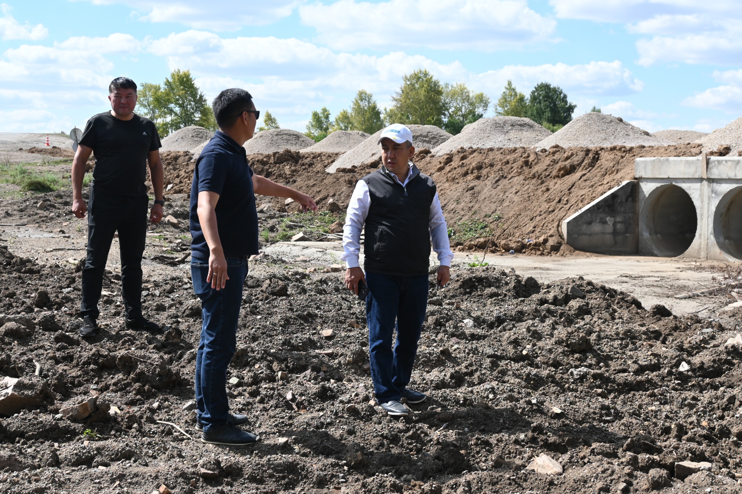 Белгородское-Каменка жолында СӨҚ жөндеу жұмыстары жүргізілуде