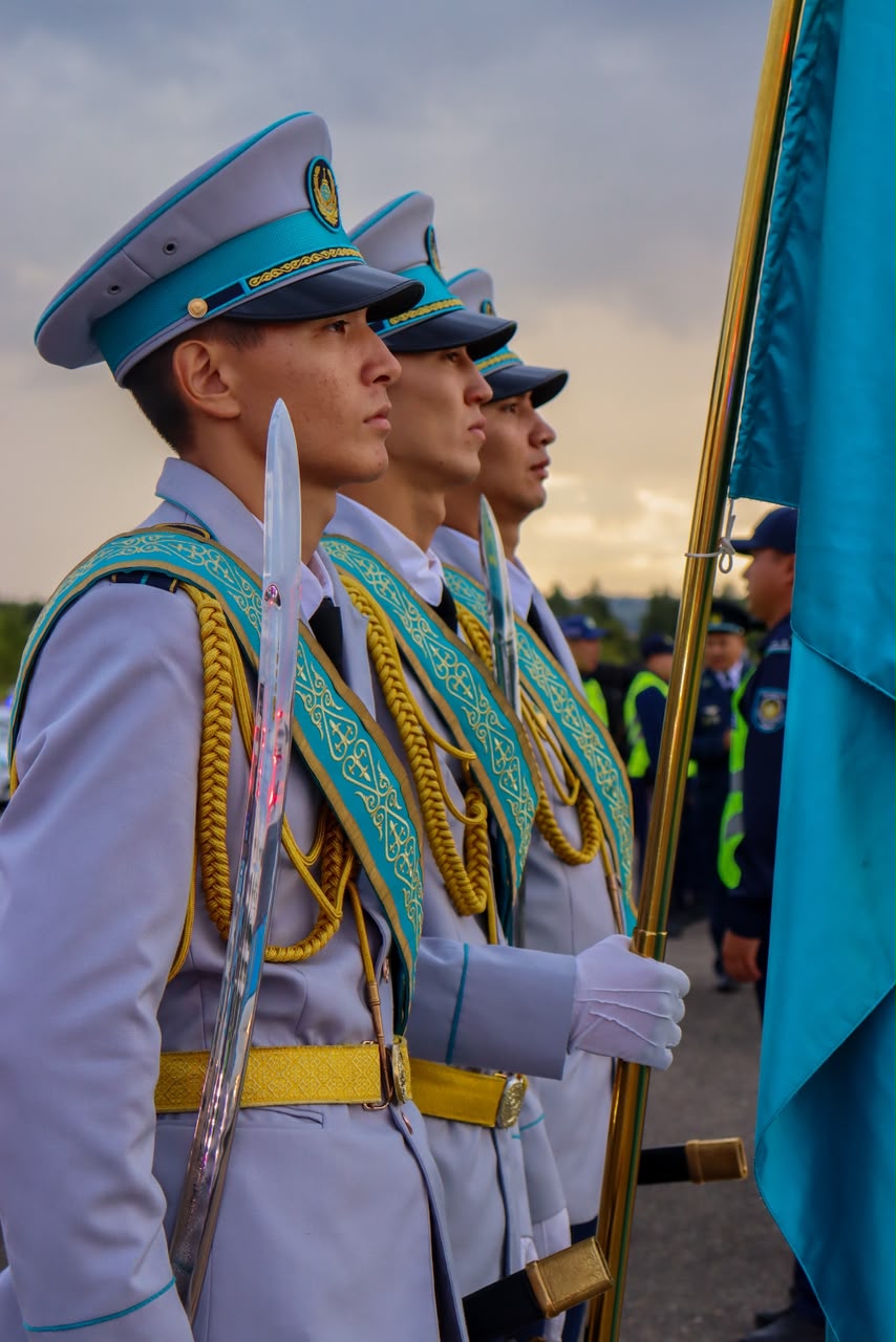 Гарнизондық саптық жиын: қоғамдық тәртіп пен азаматтардың қауіпсіздігі — басты назарда