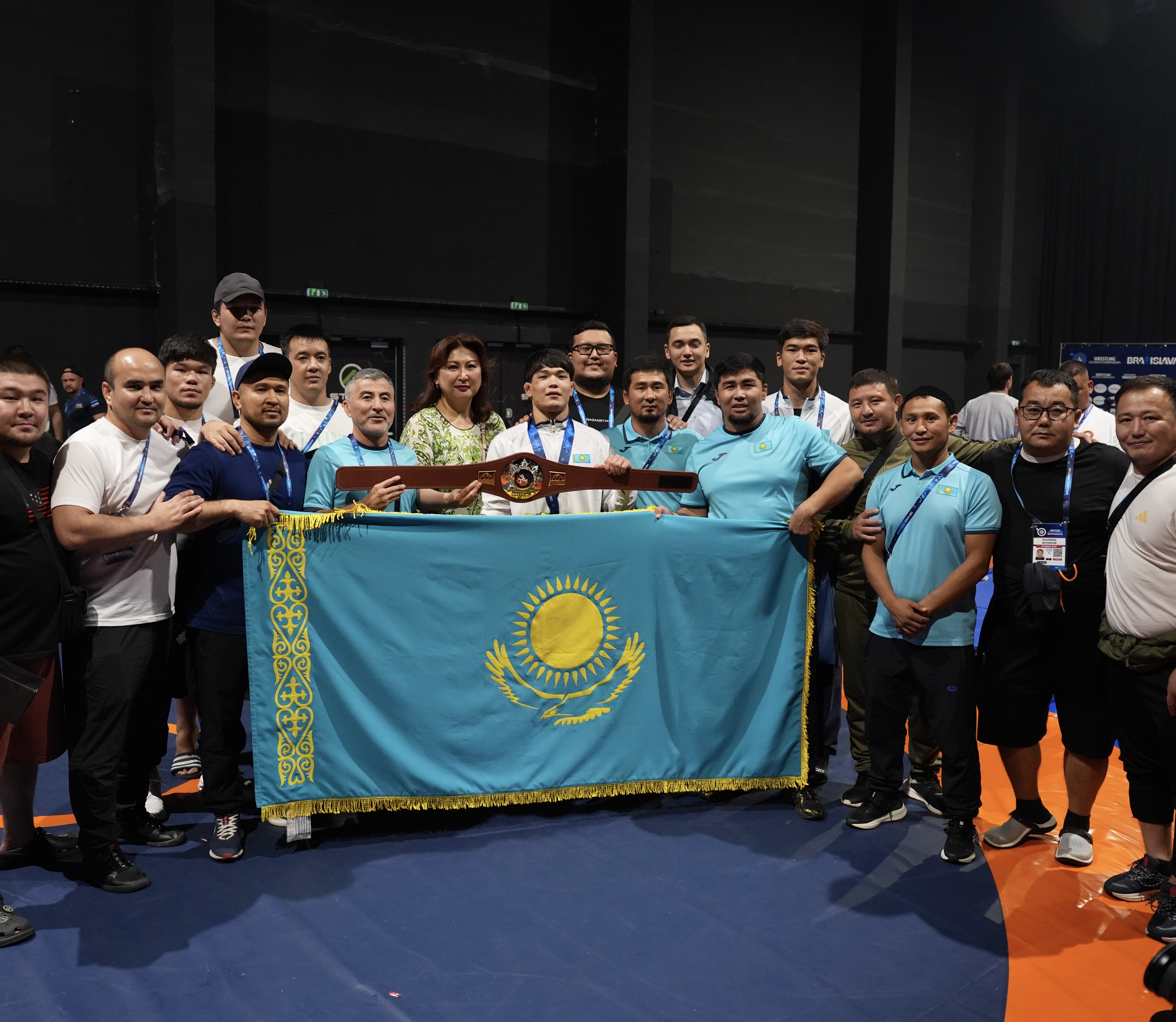 Сборная Казахстана приняла участие в чемпионате мира U20 в Братиславе