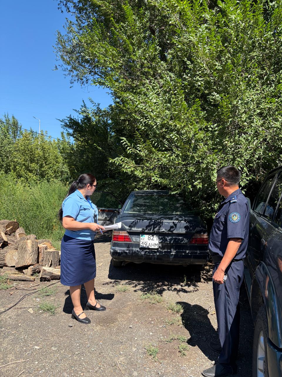 Тәркілеуге жататын автокөлік құралы мемлекет меншігіне берілді