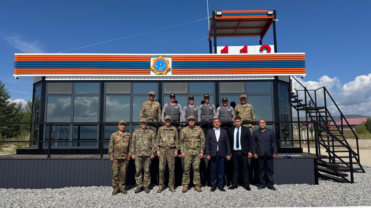 A New Rescue Station Has Opened on the Bukhtarma Reservoir