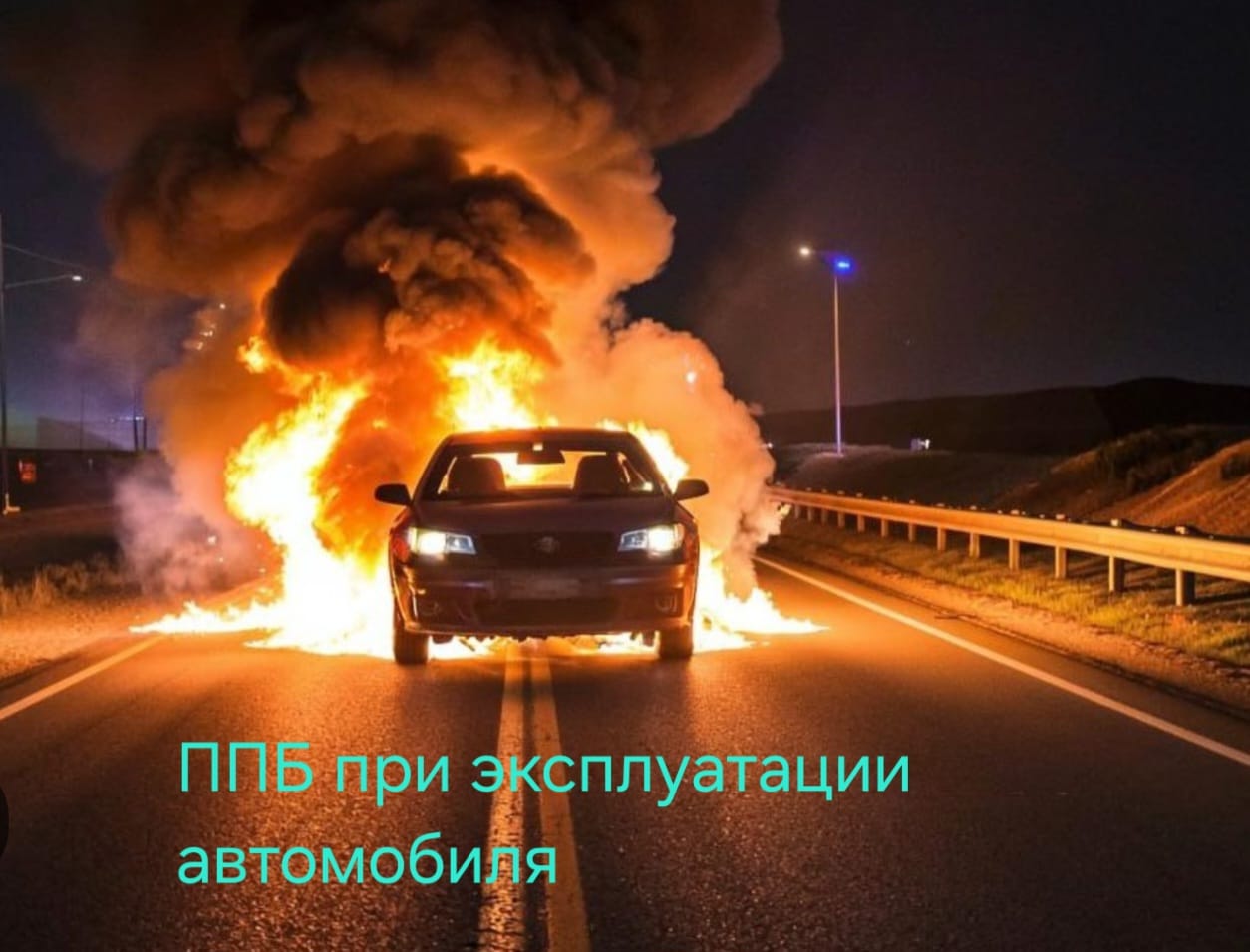 Қаратал ауданының төтенше жағдайлар бөлімі ескертеді:      "Автомобиль көлігіндегі өрт қауіпсіздігі қағидалары".