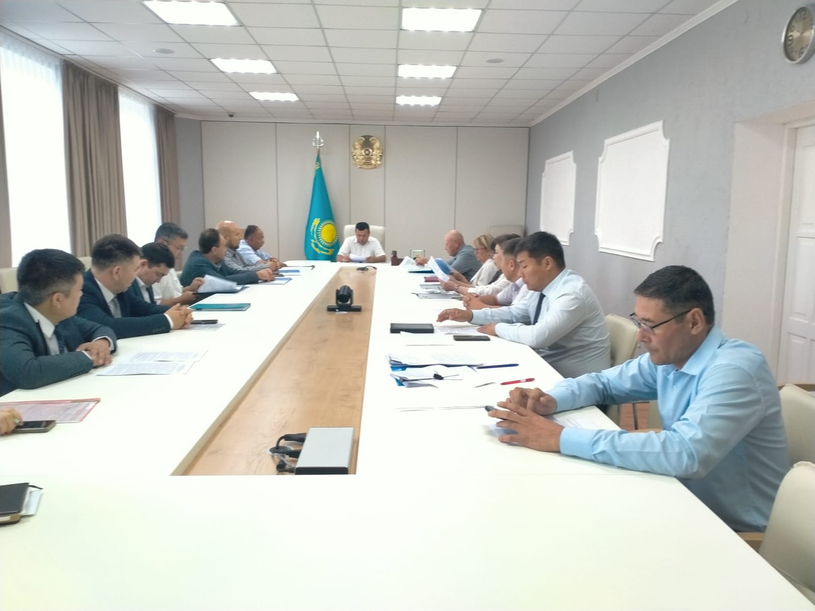 Бүгін Теректі ауданының Қоғамдық кеңестің кезекті отырысы өтті.