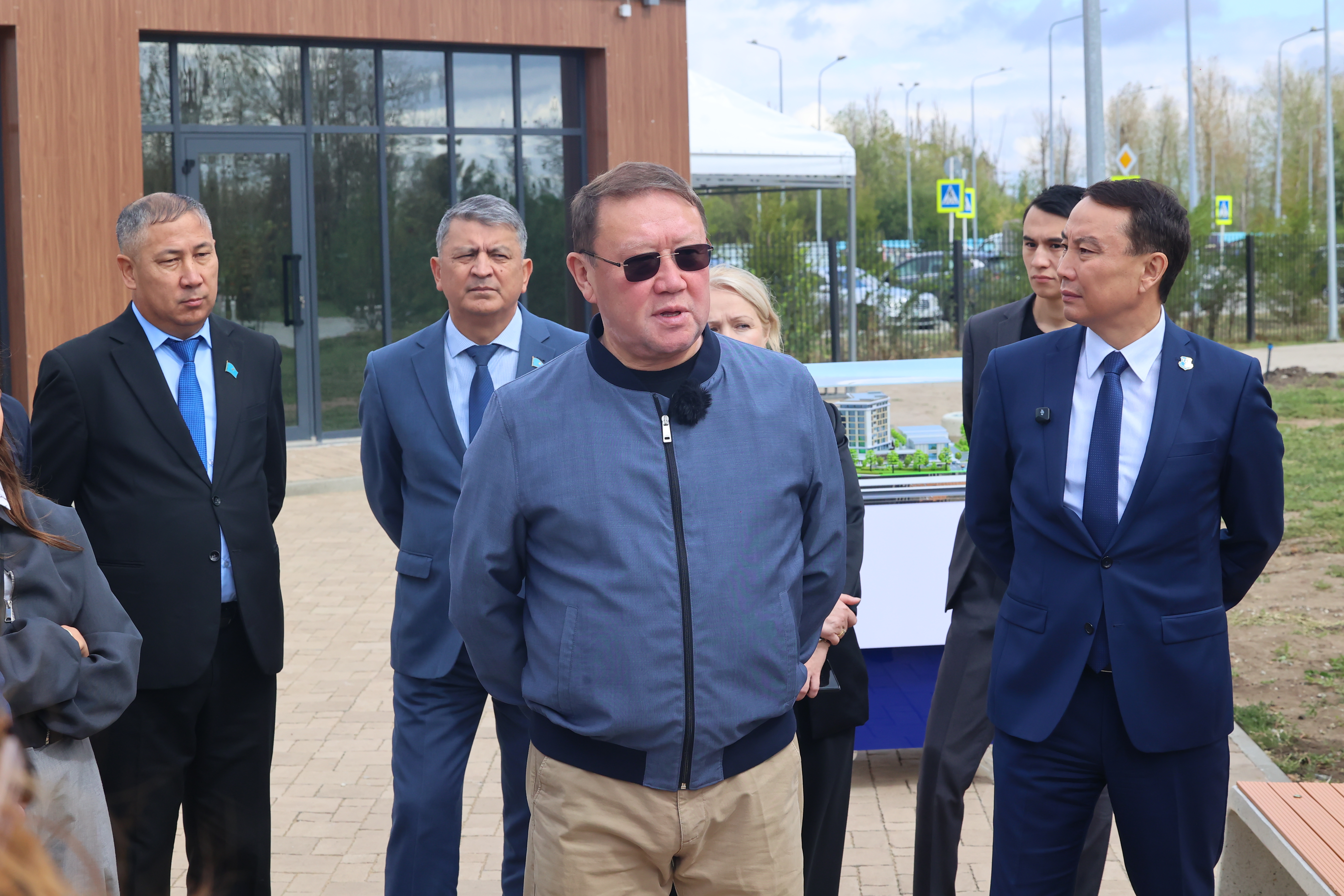 Kumar Aksakalov: "Another feature of Kostanay region is a large number of parks and squares"