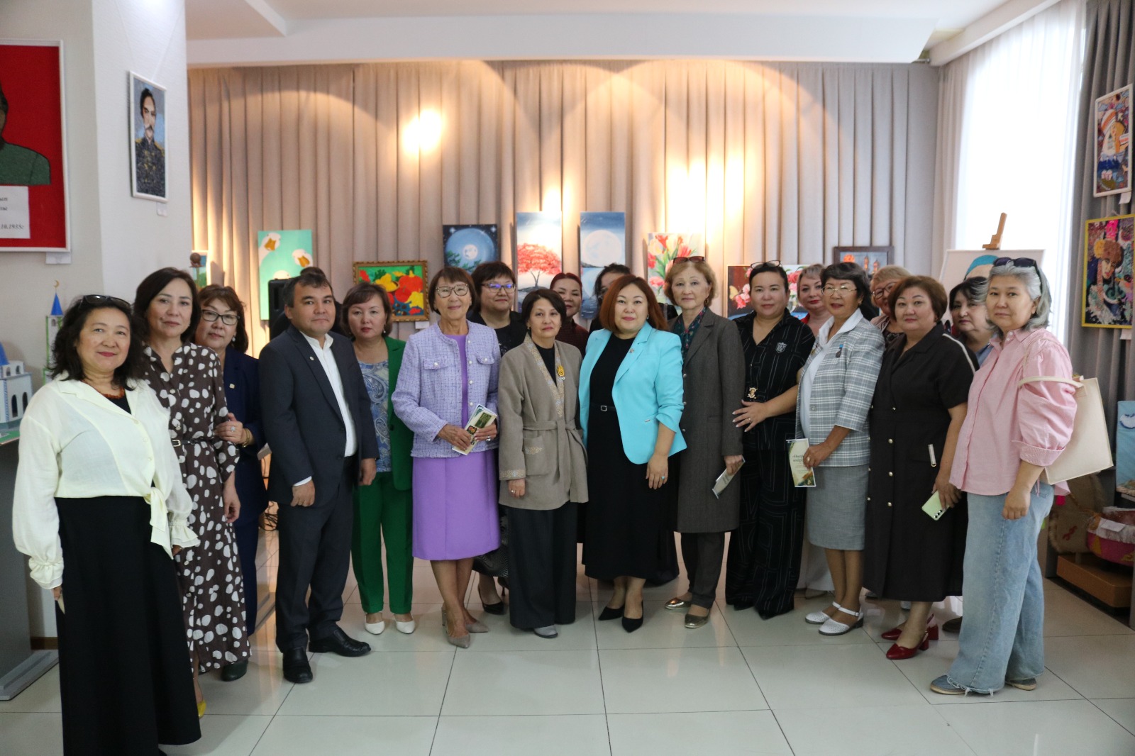 Opening of an Exhibition of Creative Works from Special Social Services Centers in Kostanay Region