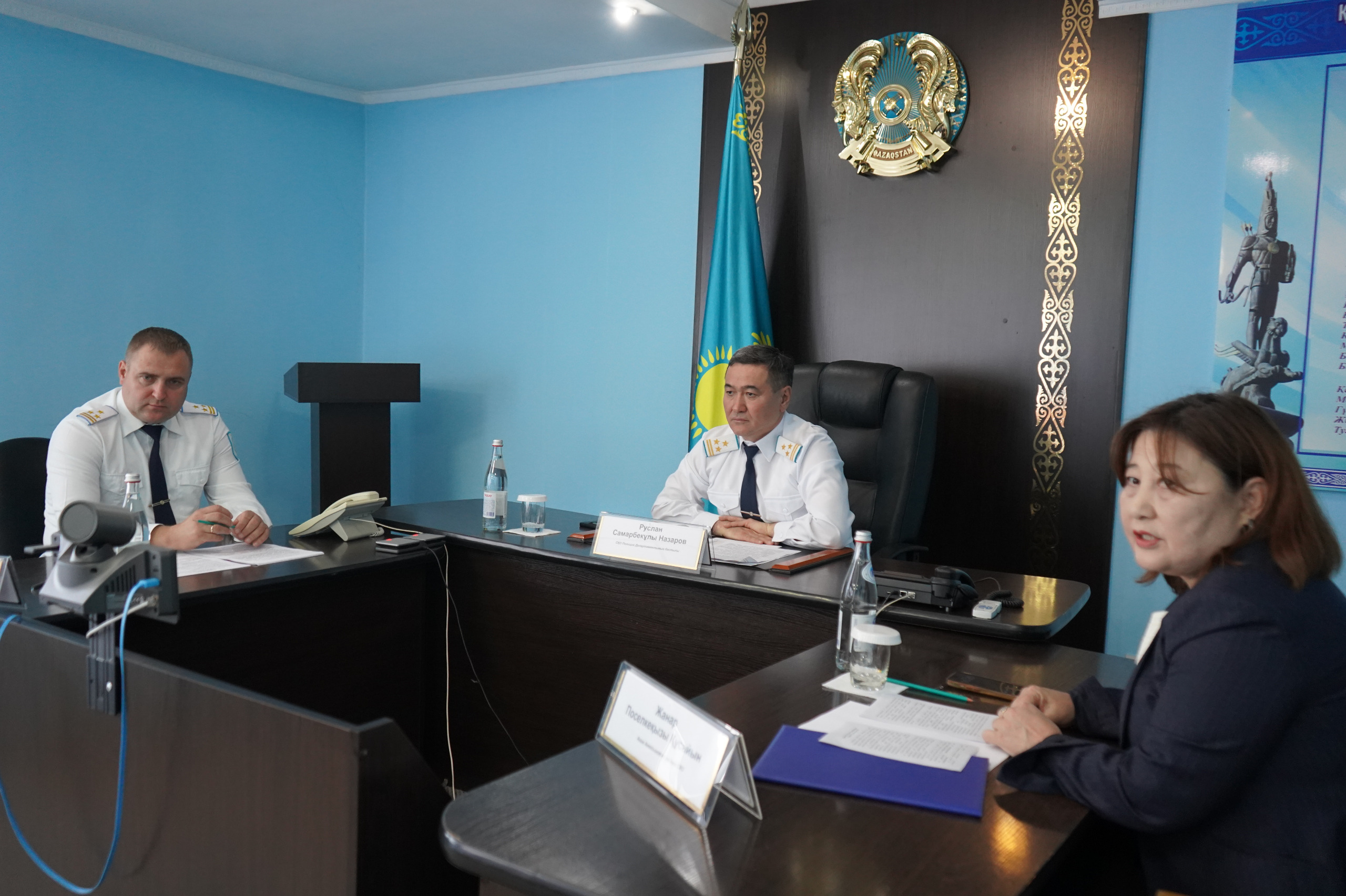 СҚО-ның Аққайың ауданында аумақтың ерекшелігі ескеріле отырып, полицияның міндеттері талқыланды