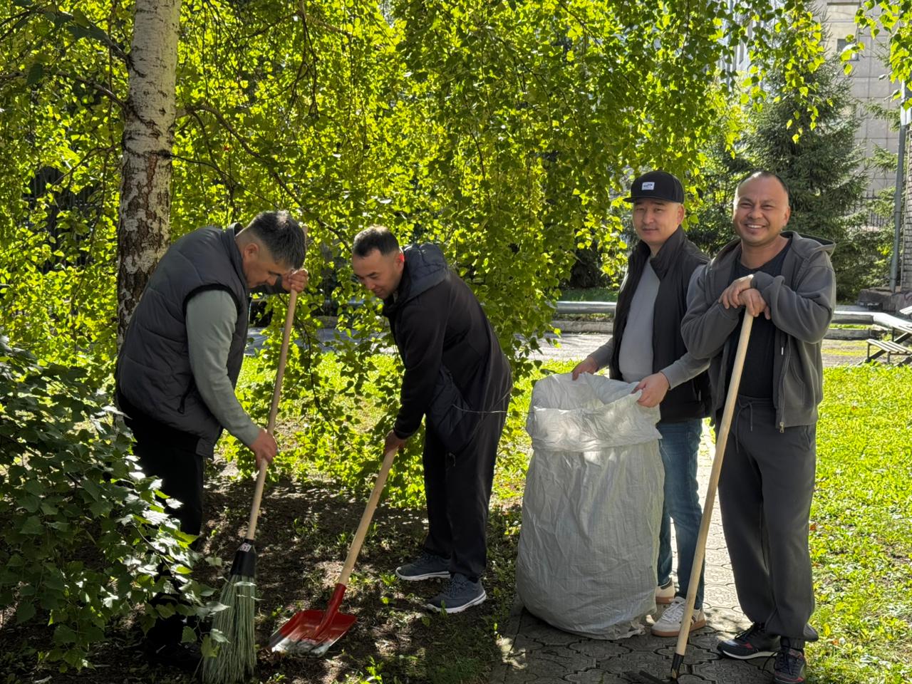 СҚО полицейлері «Таза Қазақстан» акциясын профилактика және жеке үлгі арқылы қолдайды