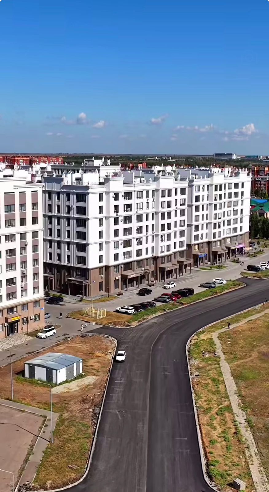 Road infrastructure development works continue in the "Bereke" microdistrict