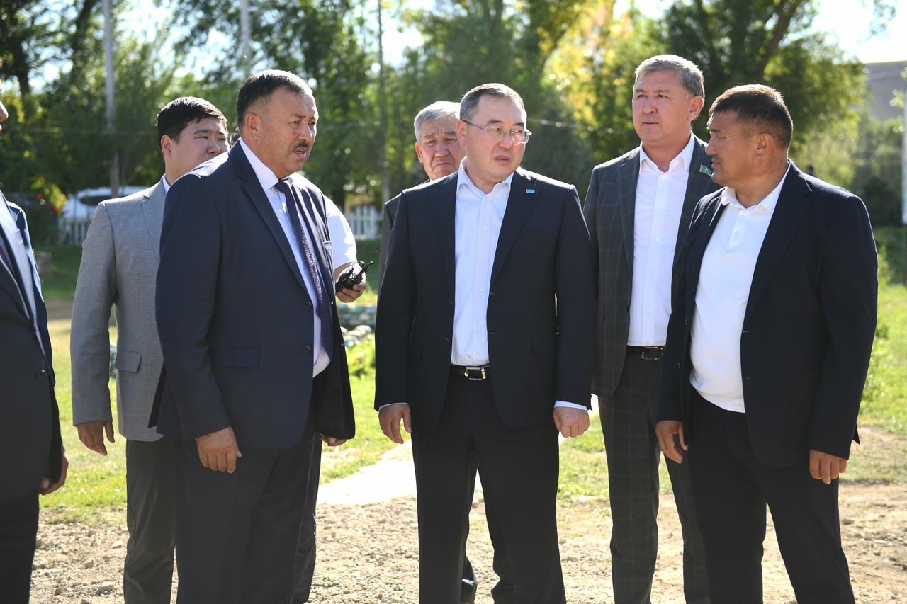 Progress of Socio-Economic Projects Reviewed in Kegen District