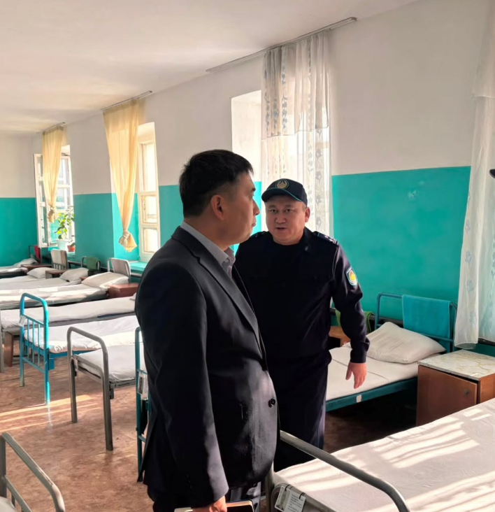 Қазақстан Республикасы Ішкі істер министрлігінің Қылмыстық-атқару жүйесі комитетінің қарамағындағы мекемеге - № 24 мекемеге мониторингтік сапармен бардым.