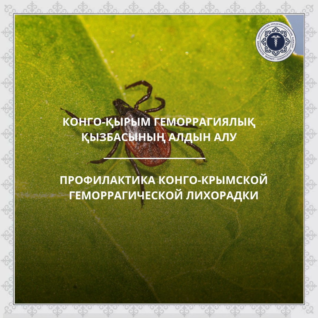 Конго-Қырым геморрагиялық қызбасының алдын алу