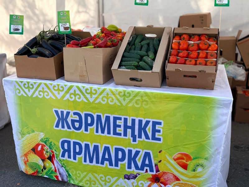 АЛМАТЫДА ТҮРКІСТАН ОБЛЫСЫ ӨНІМДЕРІНІҢ ЖӘРМЕҢКЕСІ ӨТТІ