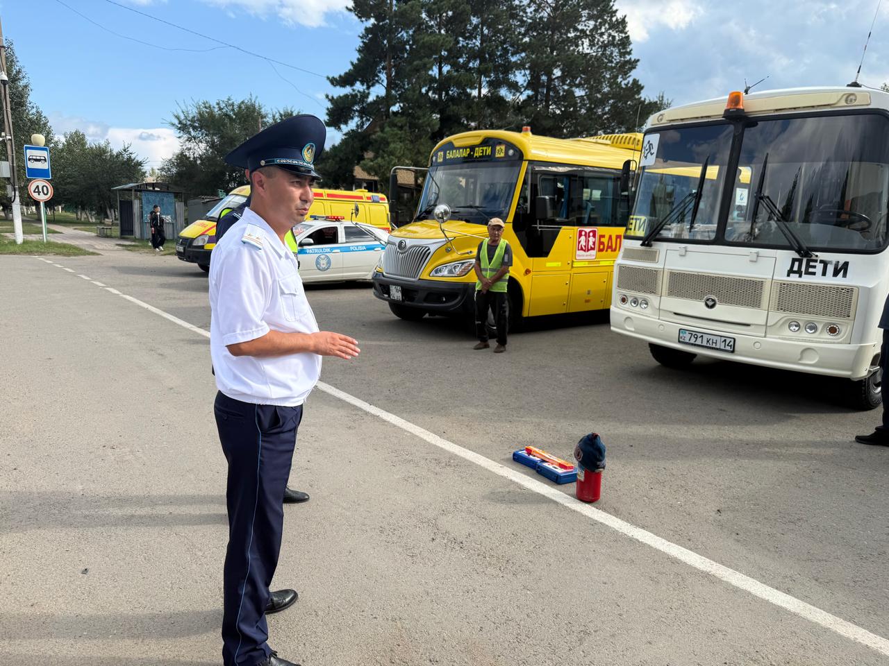 В ЖЕЛЕЗИНСКОМ РАЙОНЕ ПРОВЕДЕНА ПРОВЕРКА ШКОЛЬНЫХ АВТОБУСОВ