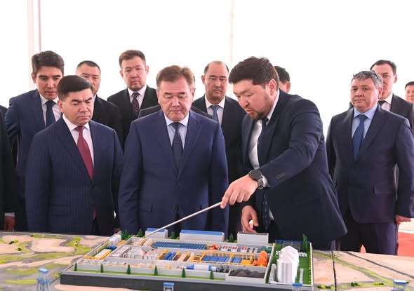 Construction of a mining and processing plant has begun in the Zhanakorgan district