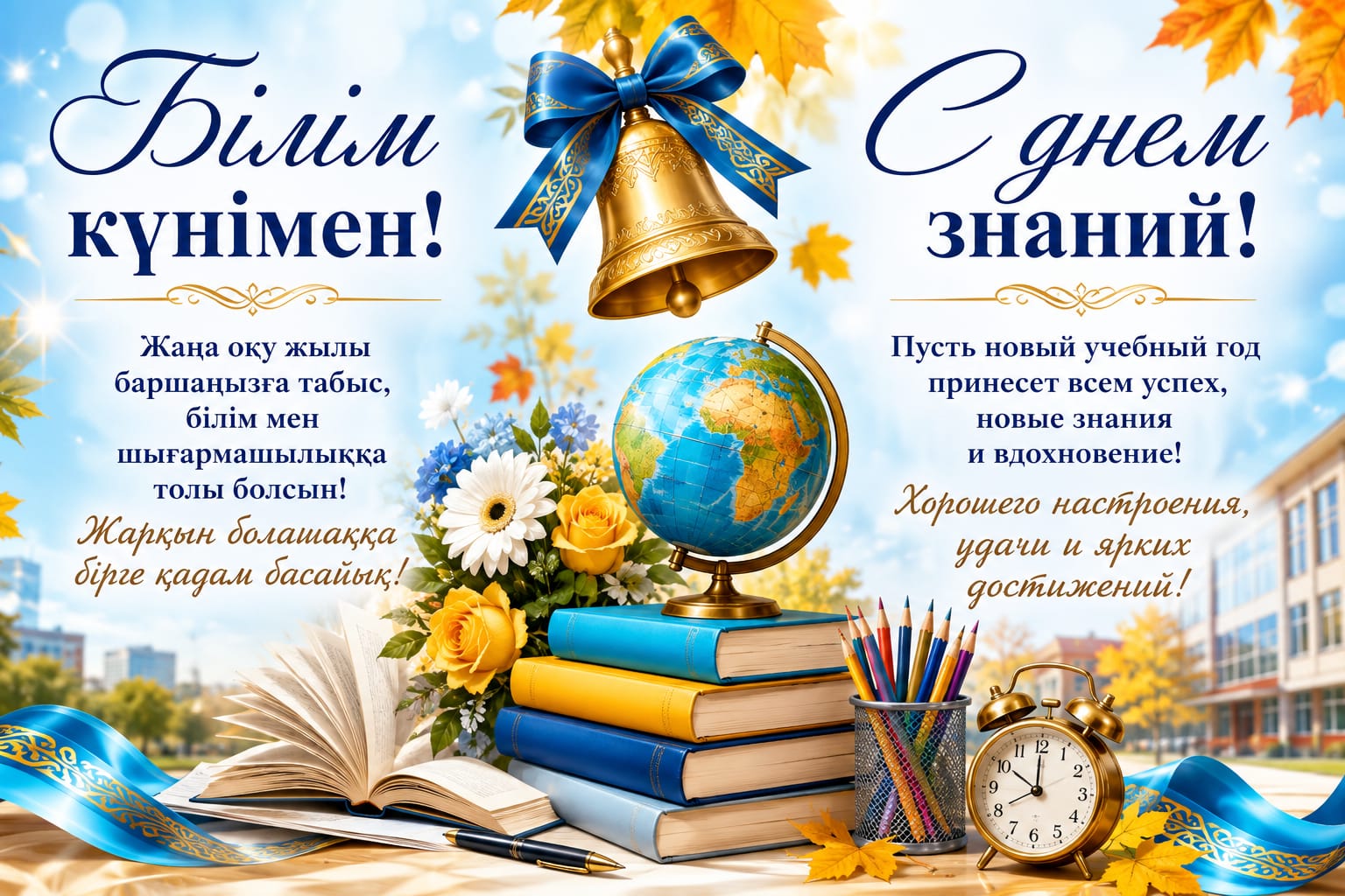 Білім күнімен!