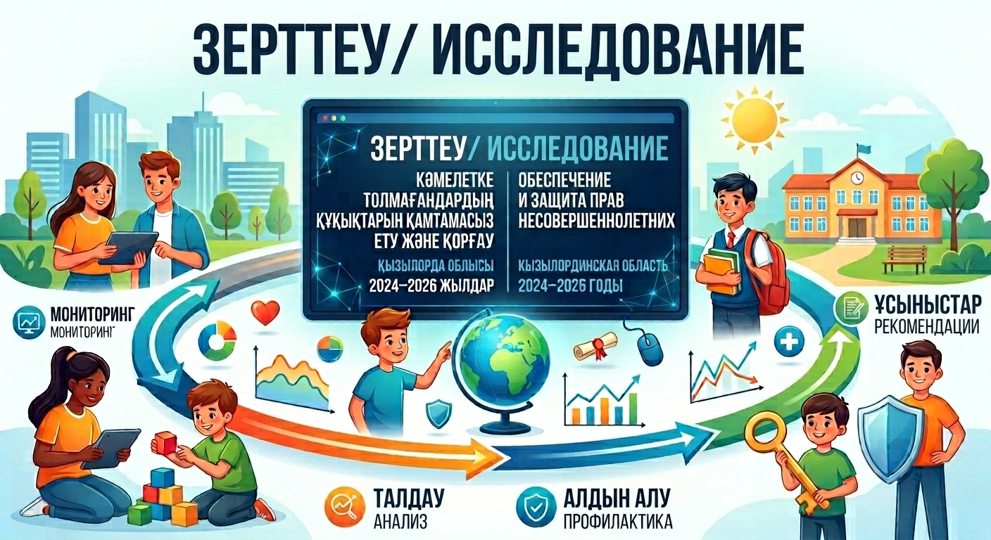 «Проведение исследования по обеспечению прав несовершеннолетних»