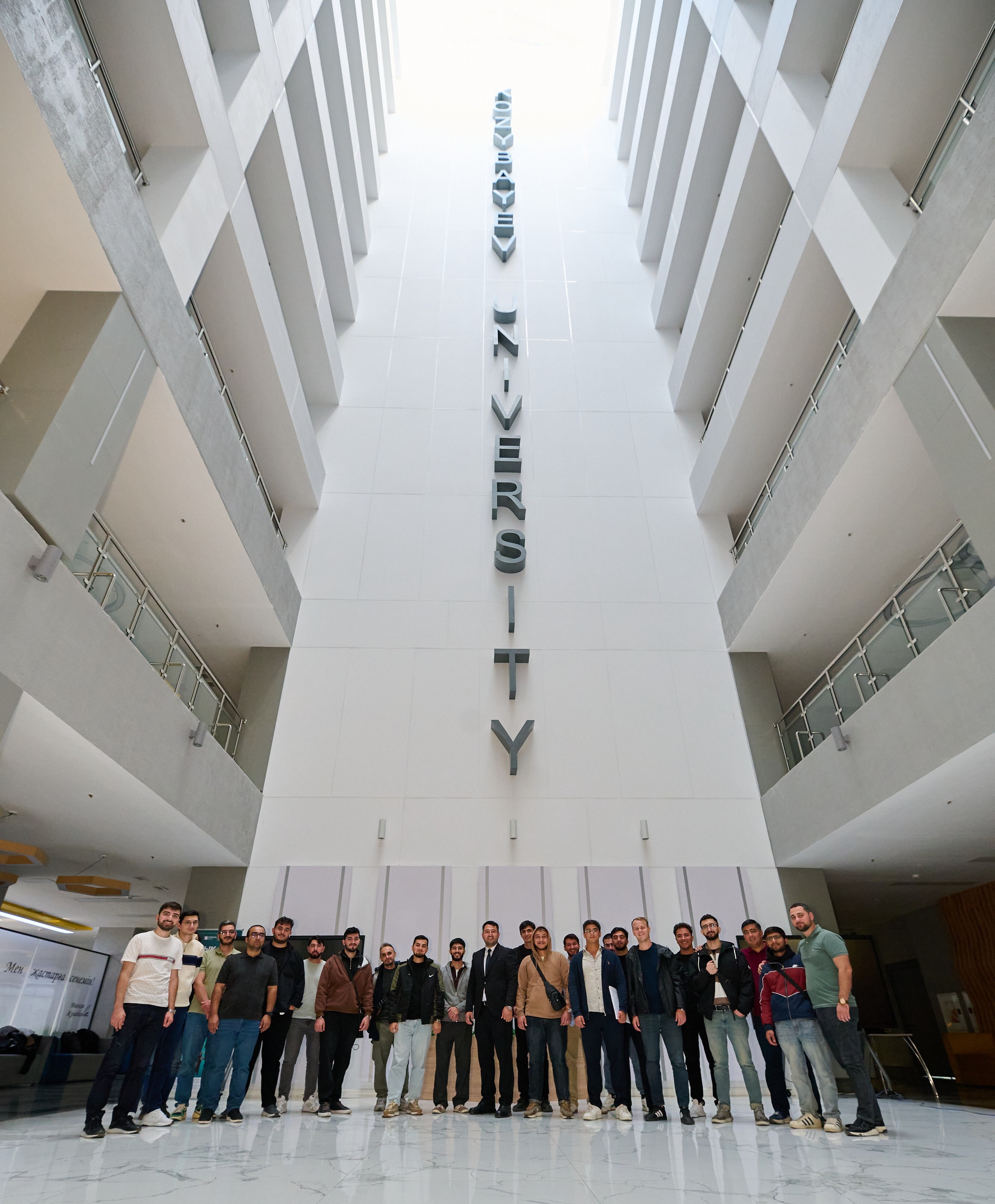 Study in Kazakhstan: Әзербайжан студенттерінің алғашқы тобы Kozybayev University-де білім алу үшін келді
