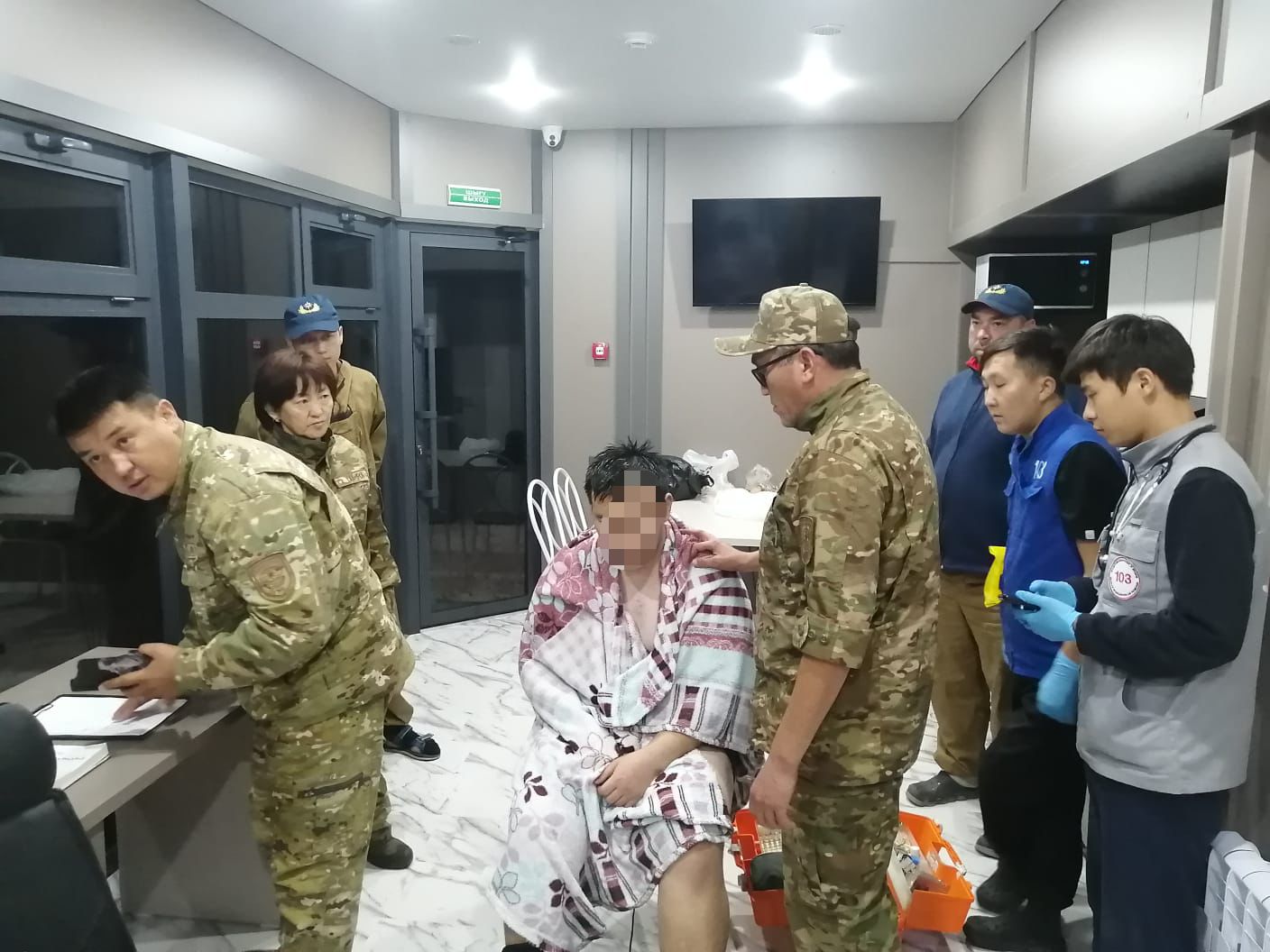 Спасатели пришли на помощь в экстренную минуту