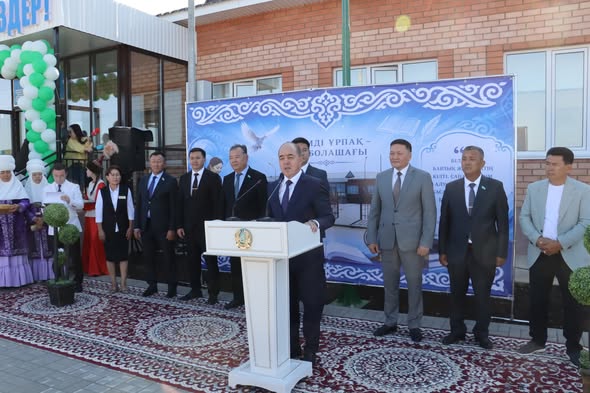 Сәуле ауылында жаңа мектеп ашылды
