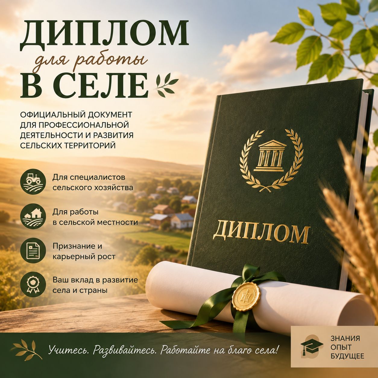 Информация на 1 сентября 2026 года по реализации проекта «С дипломом в село»