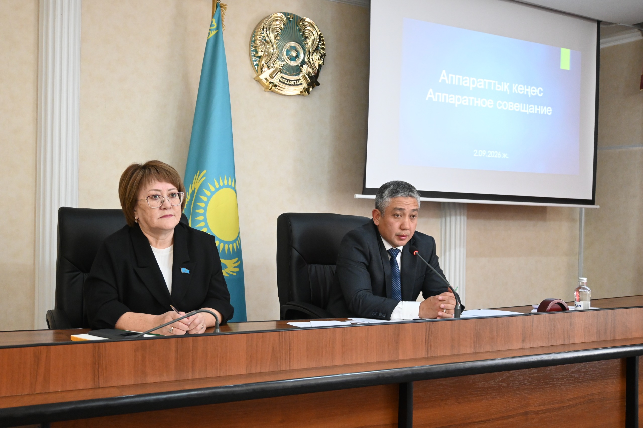 Аудан әкімі аппараттық кеңес өткізді