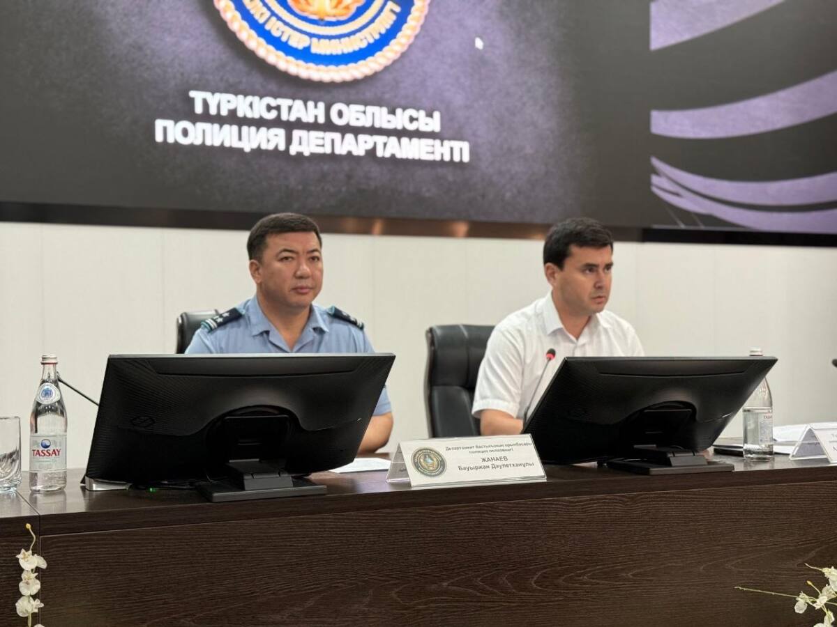 Вопросы безопасности учащихся в новом учебном году обсудили в Туркестанской области