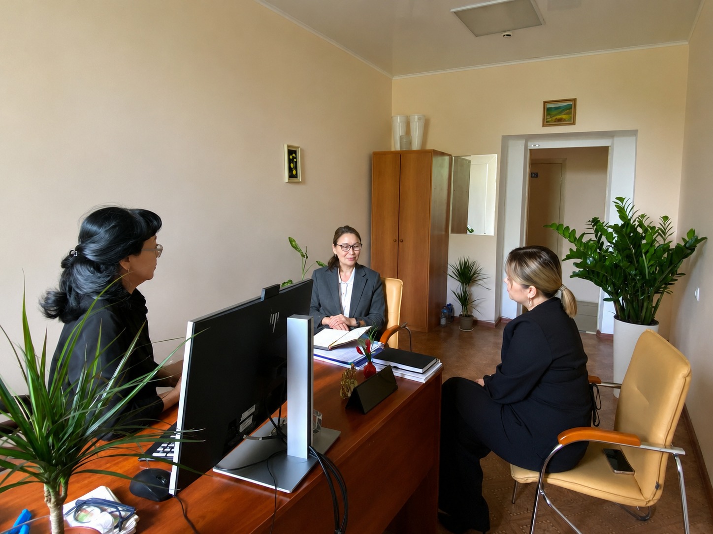 Встреча с представителем ОФ "Ана үйі"