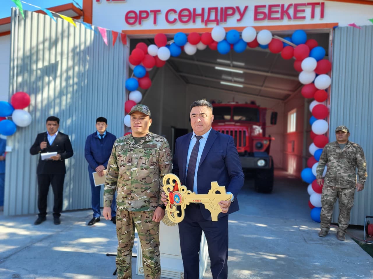 В СЕЛЕ ЖОЛАМАН ОТКРЫЛСЯ НОВЫЙ ПОЖАРНЫЙ ПОСТ!