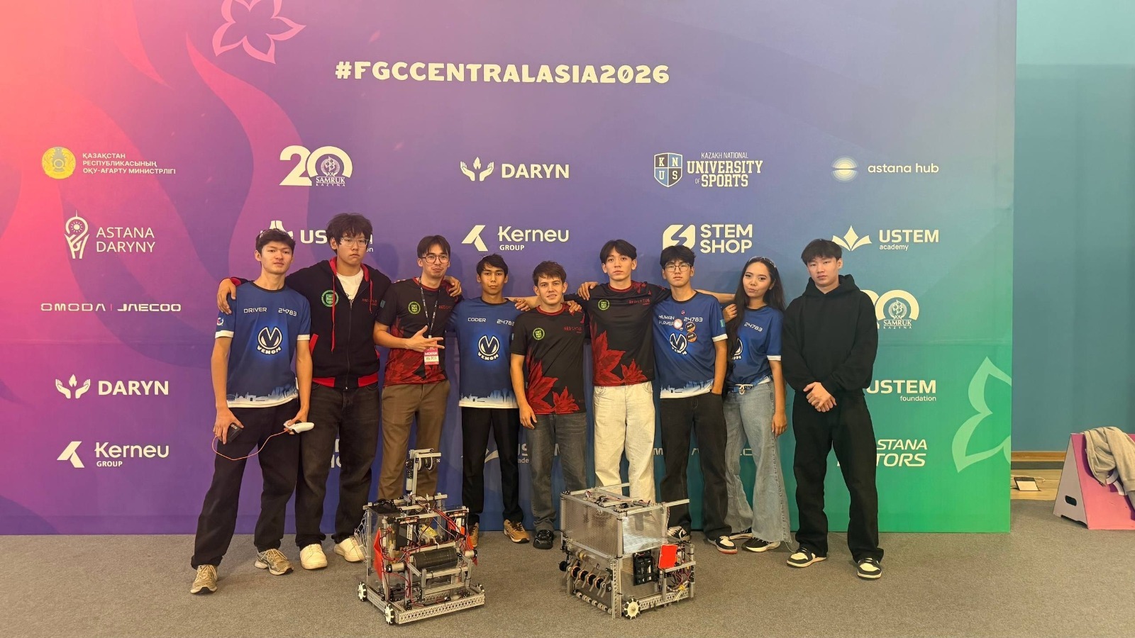 Акмолинские школьники — среди лучших на FIRST Robotics 2026 FIRST Global Challenge Central Asia