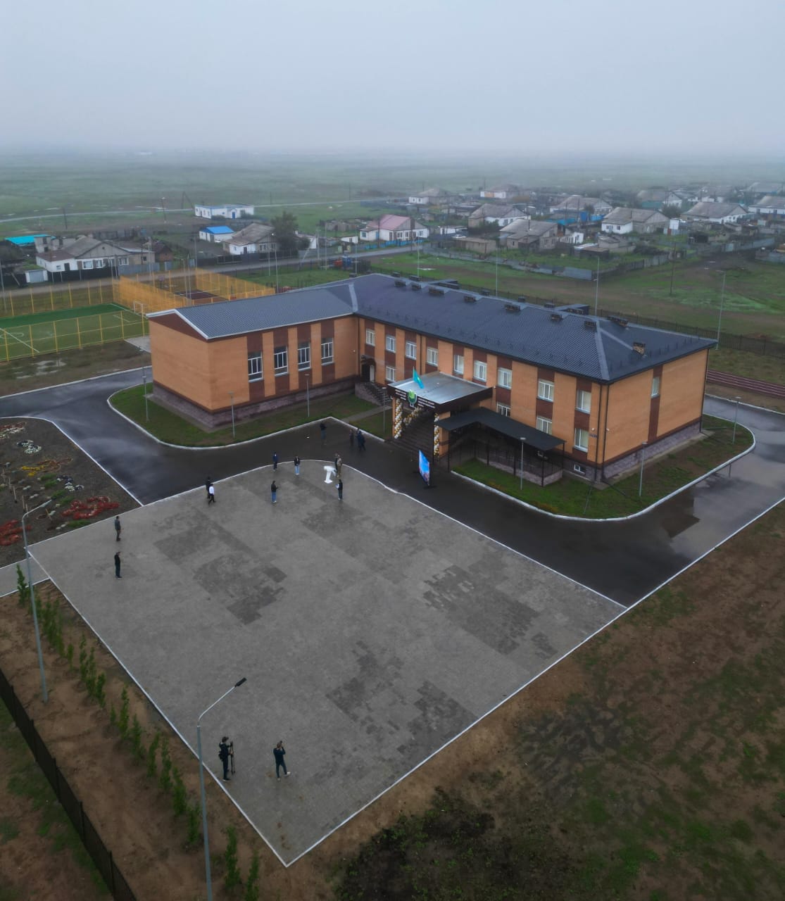 Екібастұз қаласының ауылдық аймағына қарасты Атығай ауылында 120 оқушыға арналған жаңа мектеп ашылды