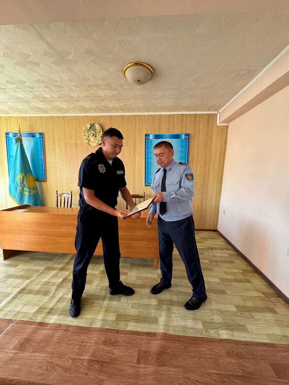 Надёжная опора правопорядка: в области Жетісу отметили лучших участковых инспекторов