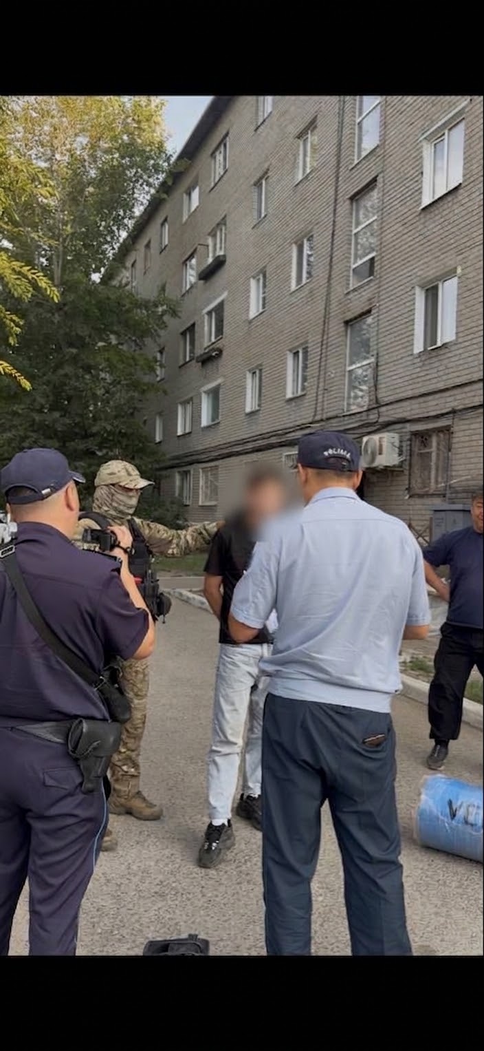 В Костанае задержан мужчина с марихуаной в особо крупном размере