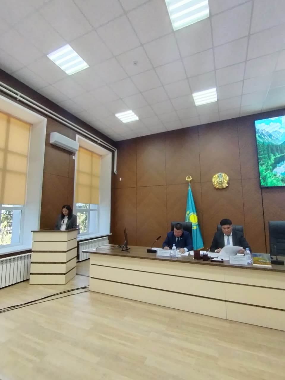 Состоялась очередная XXXIX  сессия Катон-Карагайского районного маслихата.