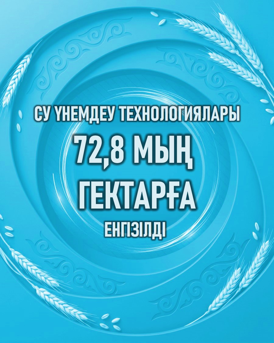 Водосберегающие технологии внедрены на 76,8 тыс. га