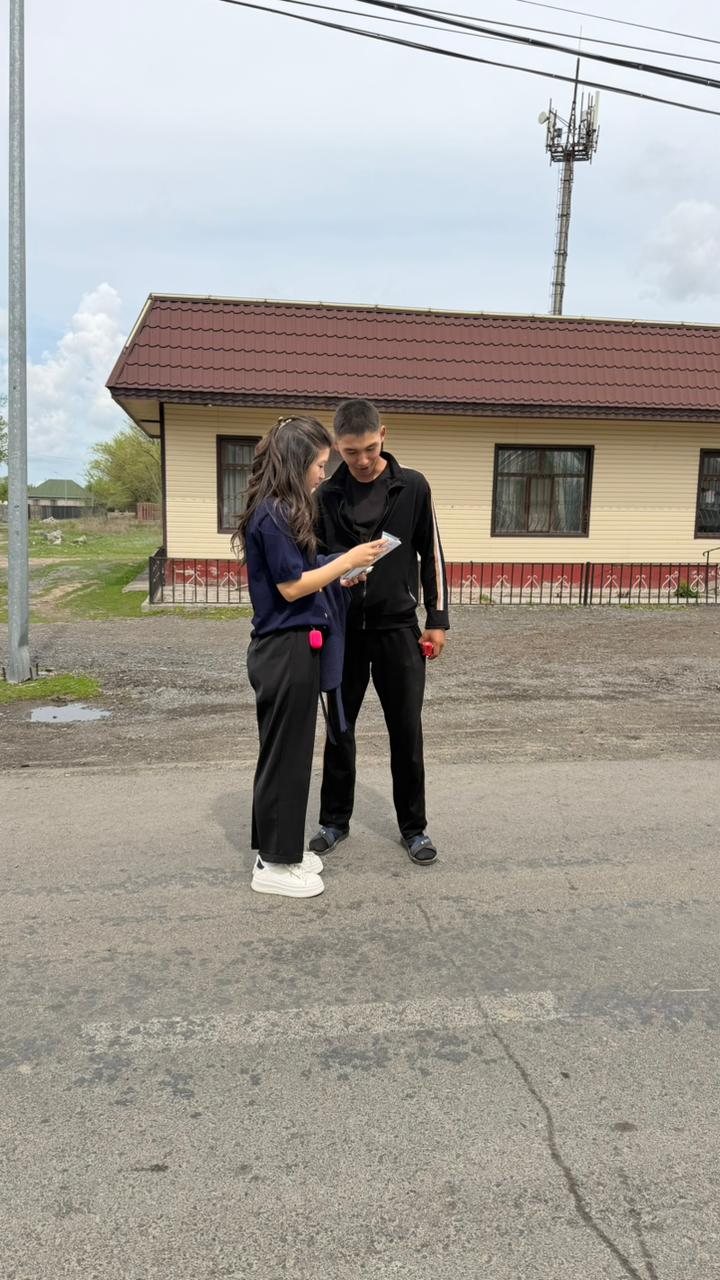 «Заң және тәртіп – қоғам кепілі» атты акция ұйымдастырылды.