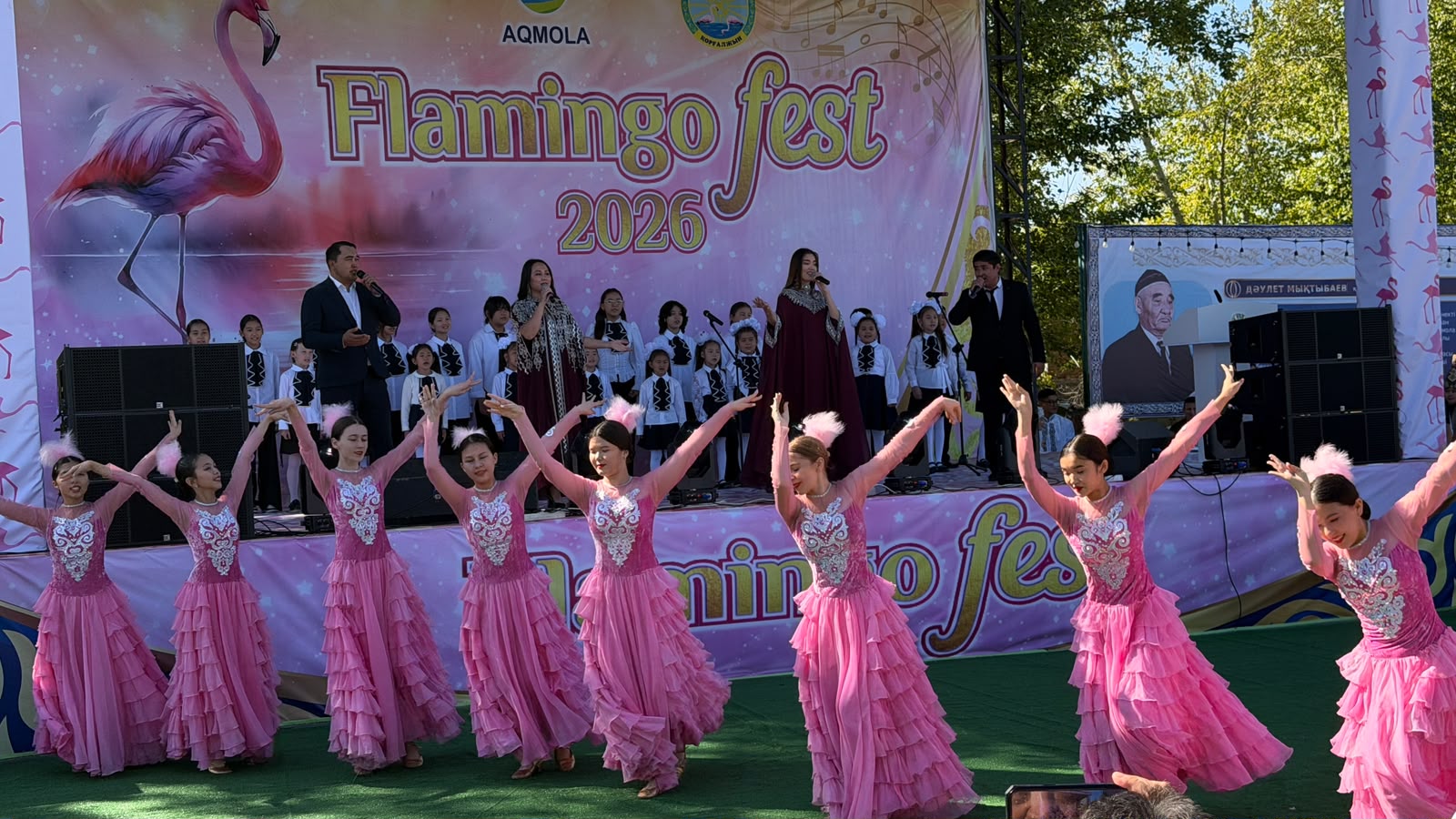 Ақмола облысында екінші мәдени-туристік Flamingo Fest фестивалі басталды